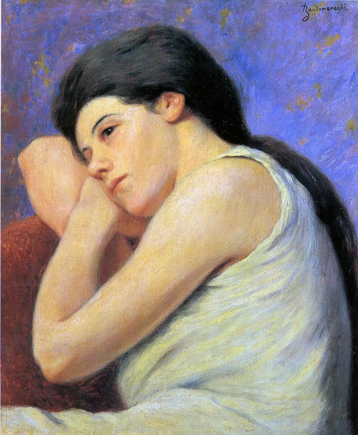 Ritratto di donna sognante